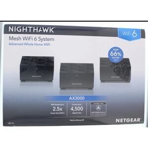 NETGEAR Nighthawk MK73S AX3000 Mesh WiFi 6 System Dual-Band Sealed
